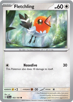 Fletchling — Paldea Evolved 163