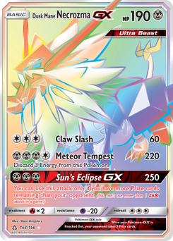 Dusk Mane Necrozma-GX — Ultra Prism 163