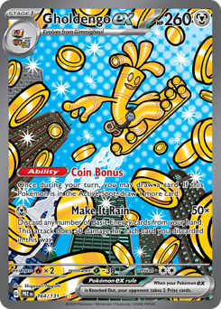 Gholdengo ex — Prismatic Evolutions 164