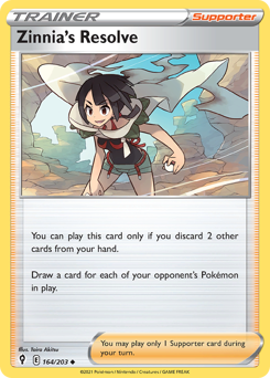 Zinnia's Resolve — Evolving Skies 164