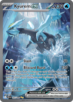 Kyurem ex — Black Bolt 165