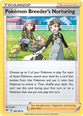 Pokémon Breeder's Nurturing — Darkness Ablaze 166