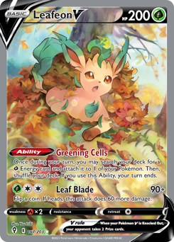 Leafeon V — Evolving Skies 167