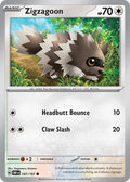 Zigzagoon — Obsidian Flames 167
