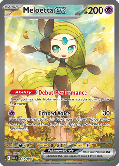Meloetta ex — Black Bolt 167