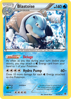 Blastoise — Plasma Blast 016
