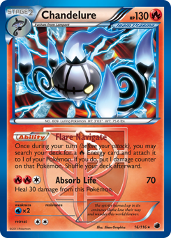 Chandelure — Plasma Freeze 016