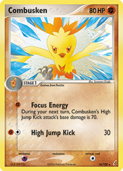 Combusken — Crystal Guardians 016