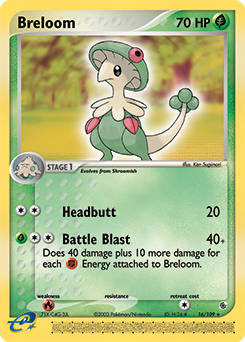 Breloom — Ruby & Sapphire 016