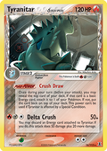 Tyranitar δ — Delta Species 016
