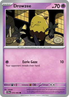 Drowzee — Shrouded Fable 016
