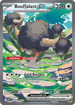 Bouffalant ex — White Flare 170