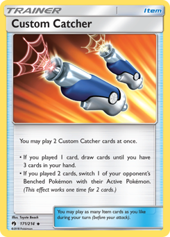 Custom Catcher — Lost Thunder 171