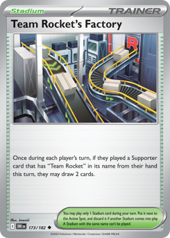 Team Rocket's Factory — Destined Rivals 173