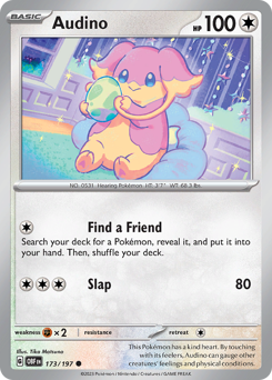 Audino — Obsidian Flames 173