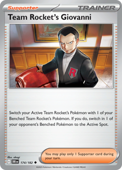 Team Rocket's Giovanni — Destined Rivals 174
