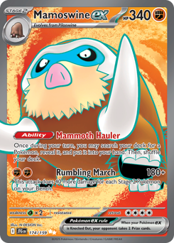 Mamoswine ex — Journey Together 174