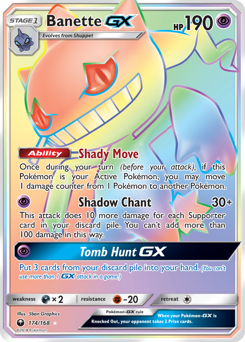 Banette-GX — Celestial Storm 174