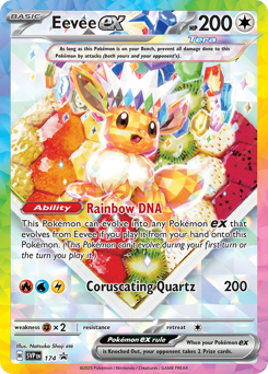 Eevee ex — Scarlet & Violet Black Star Promos 174