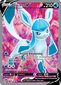 Glaceon V — Evolving Skies 174
