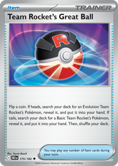 Team Rocket's Great Ball — Destined Rivals 175