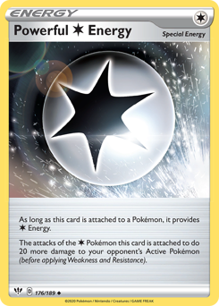 Powerful Colorless Energy — Darkness Ablaze 176
