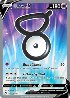 Unown V — Silver Tempest 176