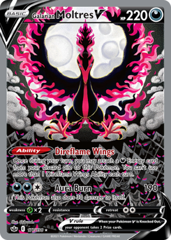 Galarian Moltres V — Chilling Reign 177