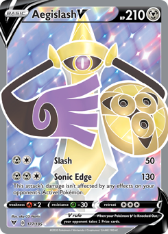 Aegislash V — Vivid Voltage 177