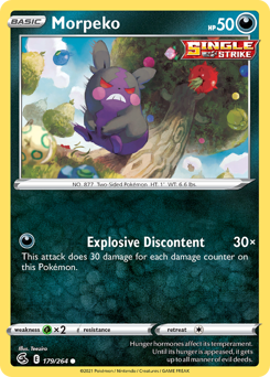 Morpeko — Fusion Strike 179