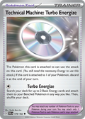 Technical Machine: Turbo Energize — Paradox Rift 179