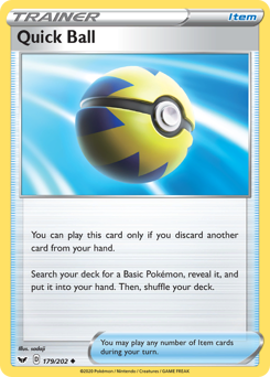Quick Ball — Sword & Shield 179