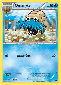 Omanyte — Fates Collide 017