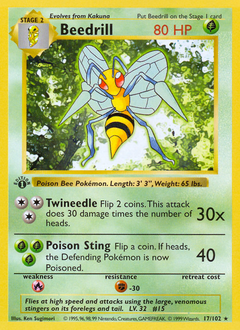Beedrill — Base 017