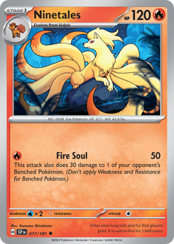 Ninetales — Surging Sparks 017