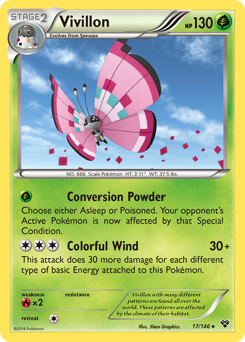 Vivillon — XY 017