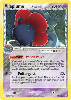 Vileplume δ — Holon Phantoms 017