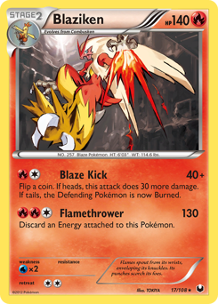 Blaziken — Dark Explorers 017