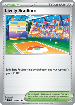 Lively Stadium — Surging Sparks 180