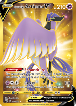 Galarian Articuno V — Brilliant Stars 181