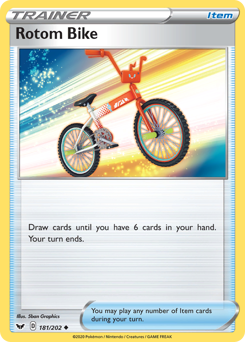 Rotom Bike — Sword & Shield 181