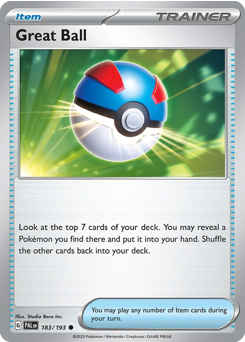 Great Ball — Paldea Evolved 183