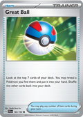 Great Ball — Paldea Evolved 183