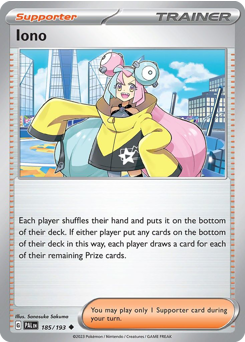 Iono — Paldea Evolved 185