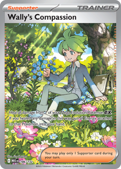 Wally's Compassion — Mega Evolution 186