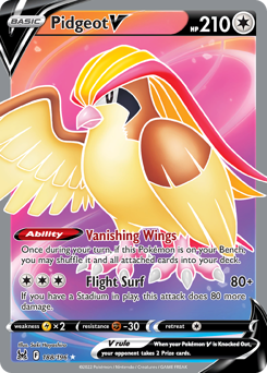 Pidgeot V — Lost Origin 188