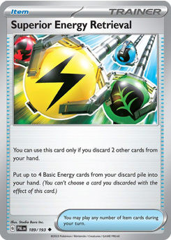 Superior Energy Retrieval — Paldea Evolved 189