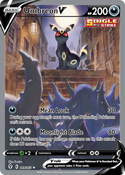 Umbreon V — Evolving Skies 189