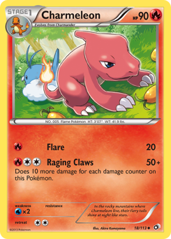 Charmeleon — Legendary Treasures 018