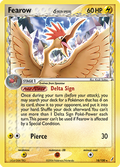 Fearow δ — Crystal Guardians 018